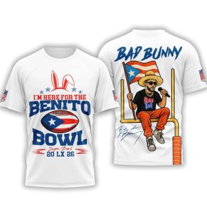 Im Here For The Benito Bowl Bad Bunny 2026 Shirt
