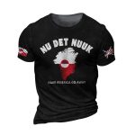 Nu Det Nuuk Greenland Maga Print Men's Short-sleeve T-shirt
