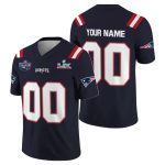 Personalized  Patriots 2026 Super Bowl LX Football Jersey