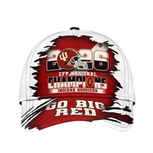 Indiana Hoosiers 2026 CFP National Champions Cap1
