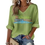 Quality Learing Center Graduate Class Of 2025 Print Waffle Long Sleeve T-Shirt