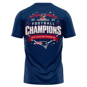 Patriots 2025 AFC Champions Shirt2