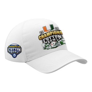 2026 Hurricanes Cotton Bowl Champions Cap2