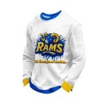 Rams 2026 Champions Loading Long Sleeve Waffle T-Shirt