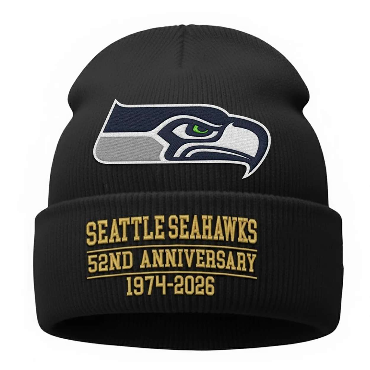 Seahawks 52nd Anniversary Beanie Hat Seahawks 52nd Anniversary Beanie Hat