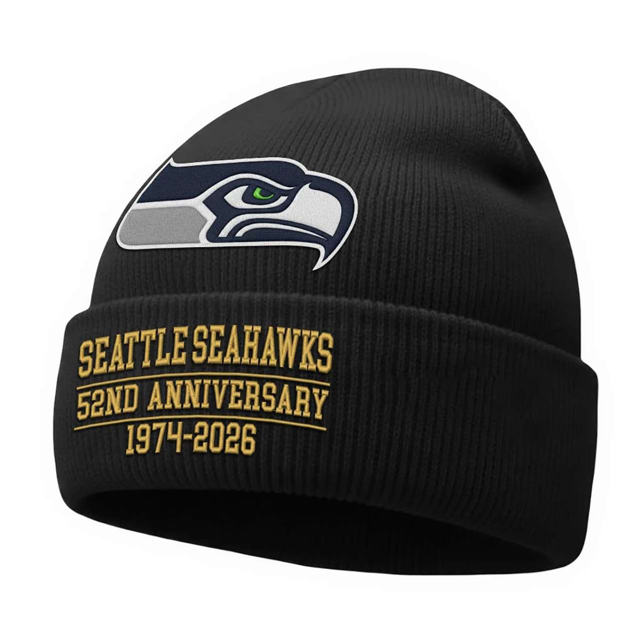 Seahawks 52nd Anniversary Beanie Hat Seahawks 52nd Anniversary Beanie Hat