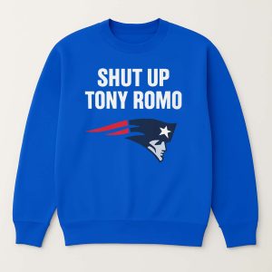 Shut Up Tony Romo Patriots Shirt 2