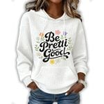 Women's Be Pretti Good Minneapolis Resist Waffle Hoodie