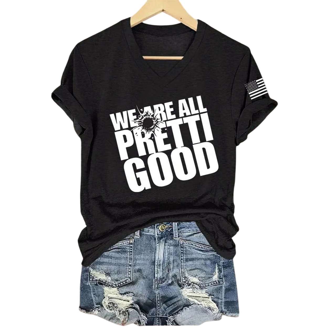Women’s WE ARE ALL PRETTI GOOD Print T-shirt Women’s WE ARE ALL PRETTI GOOD Print T-shirt