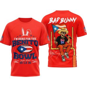 Im Here For The Benito Bowl Bad Bunny 2026 Shirt2