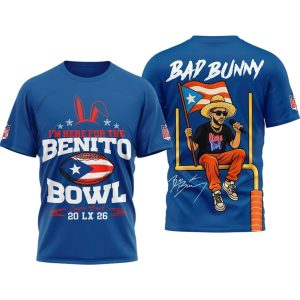 Im Here For The Benito Bowl Bad Bunny 2026 Shirt3