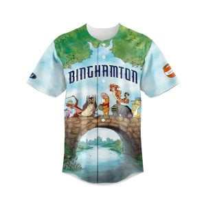 2026 Binghamton Rumble Ponies Winnie the Pooh Baseball Jersey