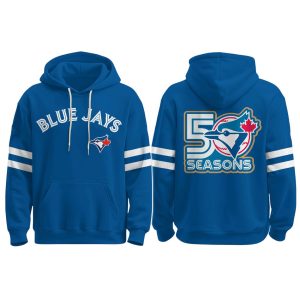 2026 Blue Jays 50th Anniversary Commemorative Hoodie 3 2026 Blue Jays 50th Anniversary Commemorative Hoodie3
