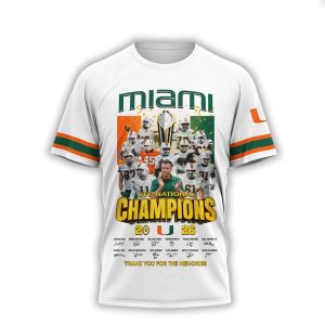 Miami CFP National Champions 2026 Shirt 2 Miami CFP National Champions 2026 Shirt2