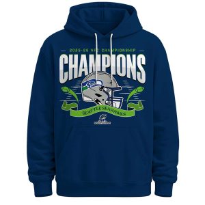 Seahawks 2025 NFC Champions Hoodie1