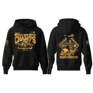 2026 Indiana Hoosiers Chick fil a Peach Bowl Champions Hoodie