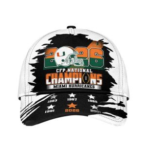 Hurricanes 2026 CFP National Champions Classic Cap