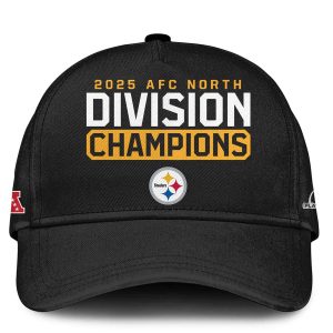 2025 Steelers AFC North Champions Hoodie 4 2025 Steelers AFC North Champions Hoodie4