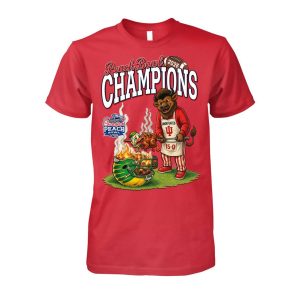 Indiana Hoosiers 2026 CFP Peach Bowl Champions Shirt