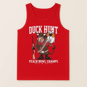 2026 Indiana Hoosiers Duck Hunt Peach Bowl Champs Shirt 4