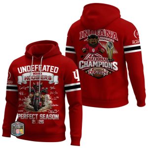 Undefeated Indiana University Perfect Season National Champions 2026 Shirt1