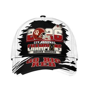 Indiana Hoosiers 2026 CFP National Champions Cap