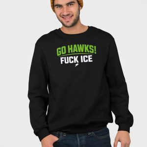 Go Hawks Fuck Ice Shirt 3