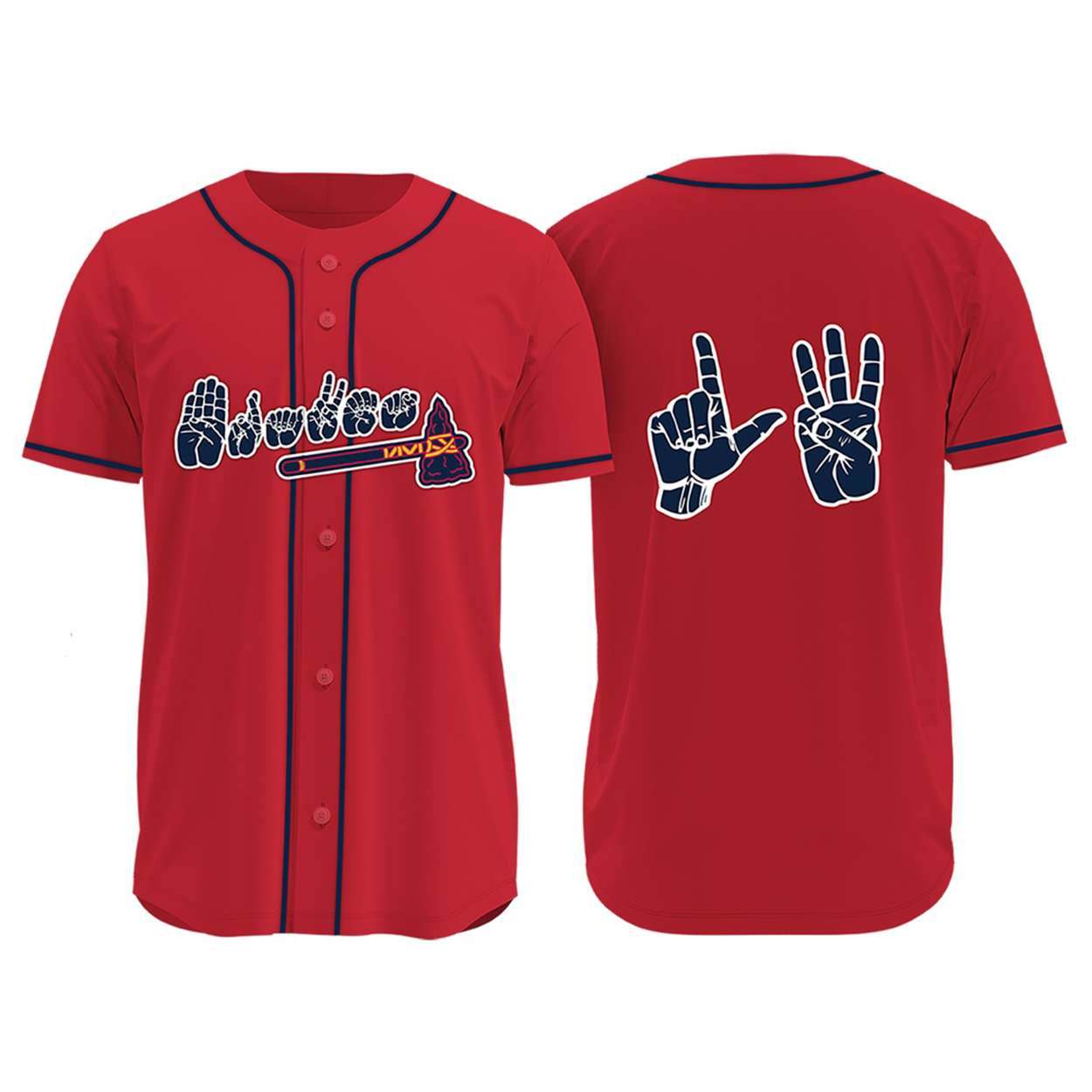 2026 Braves Deaf Awareness ASL Jersey Giveaway 2026 Braves Deaf Awareness ASL Jersey Giveaway
