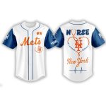 2026 Mets Nurses Game Night Baseball Jersey