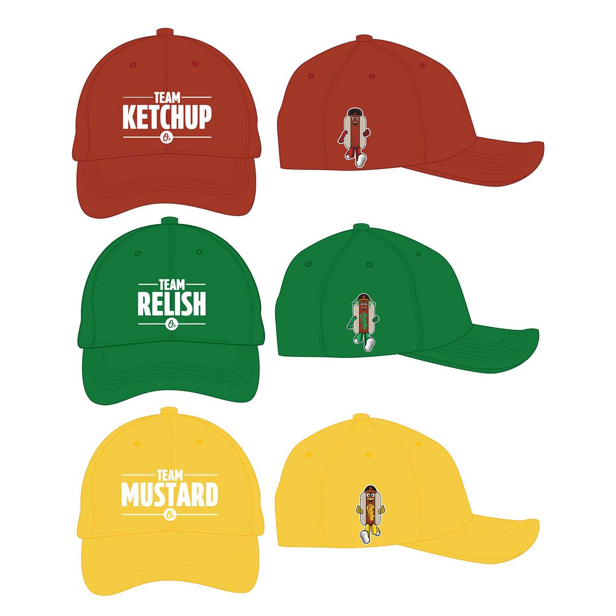 2026 Orioles Hot Dog Race Caps Giveaway 2026 Orioles Hot Dog Race Caps Giveaway