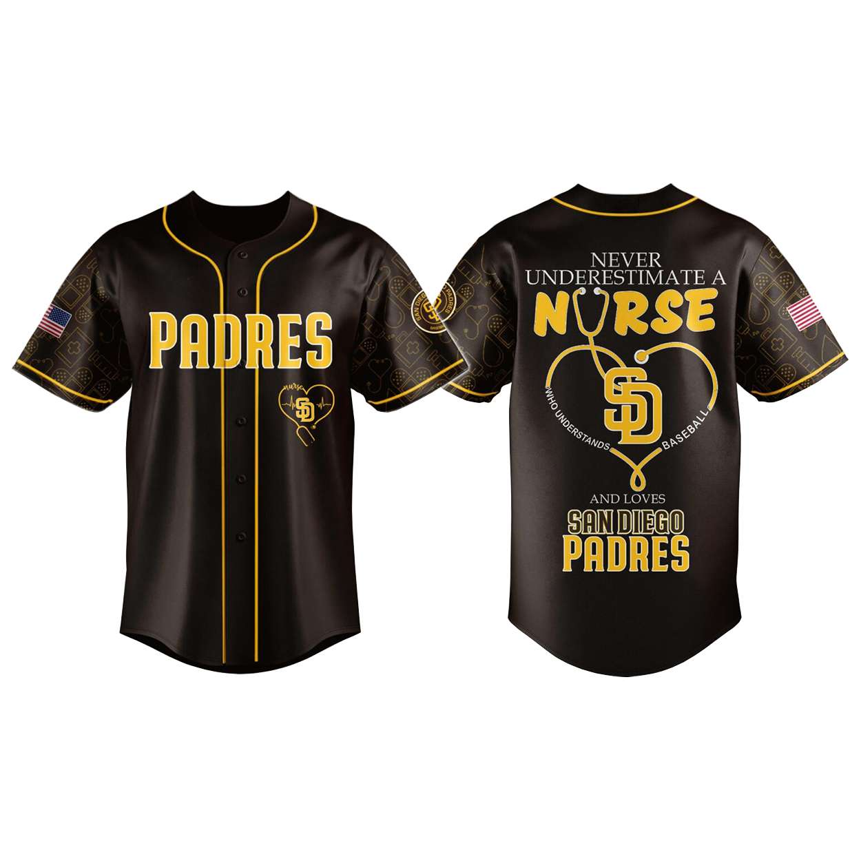 2026 Padres Nurses Night Jersey 2026 Padres Nurses Night Jersey