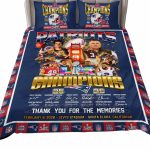 2026 Patriots Super Bowl Champions Bedding Set