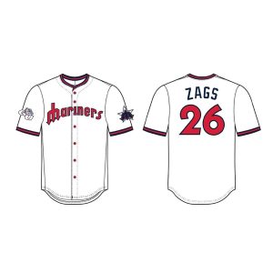 2026 Mariners Zags Day Jersey Giveaway