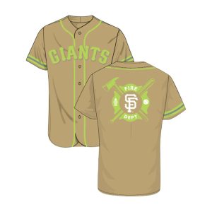 2026 Giants Firefighter Appreciation Night Jersey Giveaway