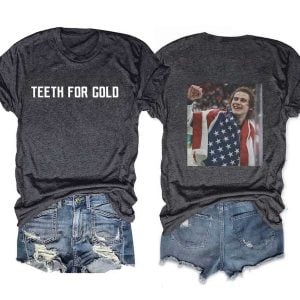 Jack Hughes Teeth For Gold Tee 2 Jack Hughes Teeth For Gold Tee2