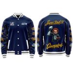 Chucky Seahawks Super Bowl LX Champions Varsity Jacket