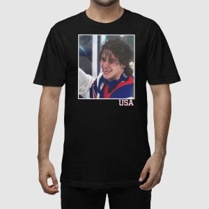 Jack Hughes OT Winner USA Shirt