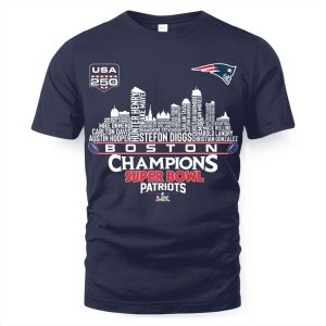 Patriots Skyline SB LX Champions Shirt