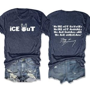 Ice Out In Grammy Bad Bunny Tee2