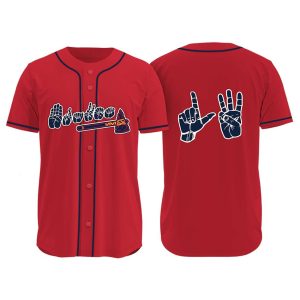 2026 Braves Deaf Awareness ASL Jersey Giveaway