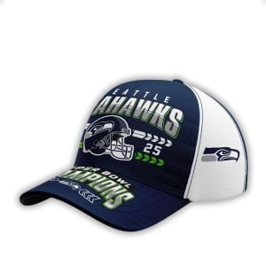 2025 Seahawks SupeBowl Champions Classcic Cap 5