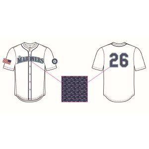 2026 Mariners Salute to Armed Forces Jersey Giveaway