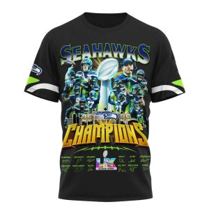 2026 Seahawks Super Bowl Champions Signature Shirt1