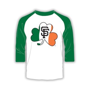 2026 Giants Irish Heritage Night Baseball T shirt Giveaway1