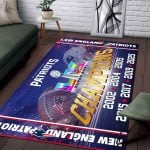 Patriots Champions Super Bowl LX Rug