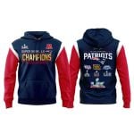 Patriots Champions SuperBowl LX Hoodie