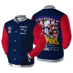 Patriots Super Bowl LX Champions Baseball Jacket