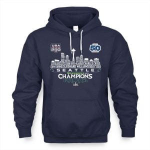 Seahawks SB LX Champions Skyline Shirt1