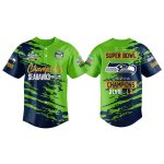 Seahawks Champions Super Bowl Lx Baseball Jersey