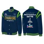 Seahawks Champions Super Bowl Lx Varsity Jacket